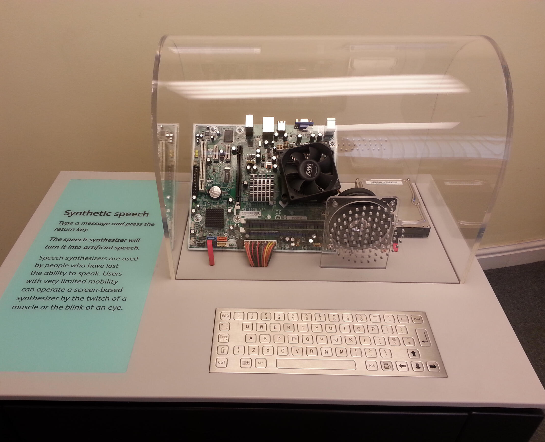 Text To Speech Synthesiser — NSM Edinburgh