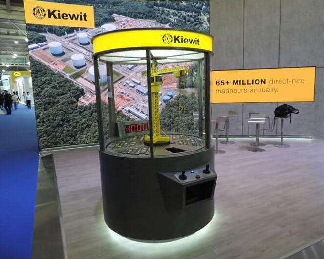 Model Crane Interactive for trade show